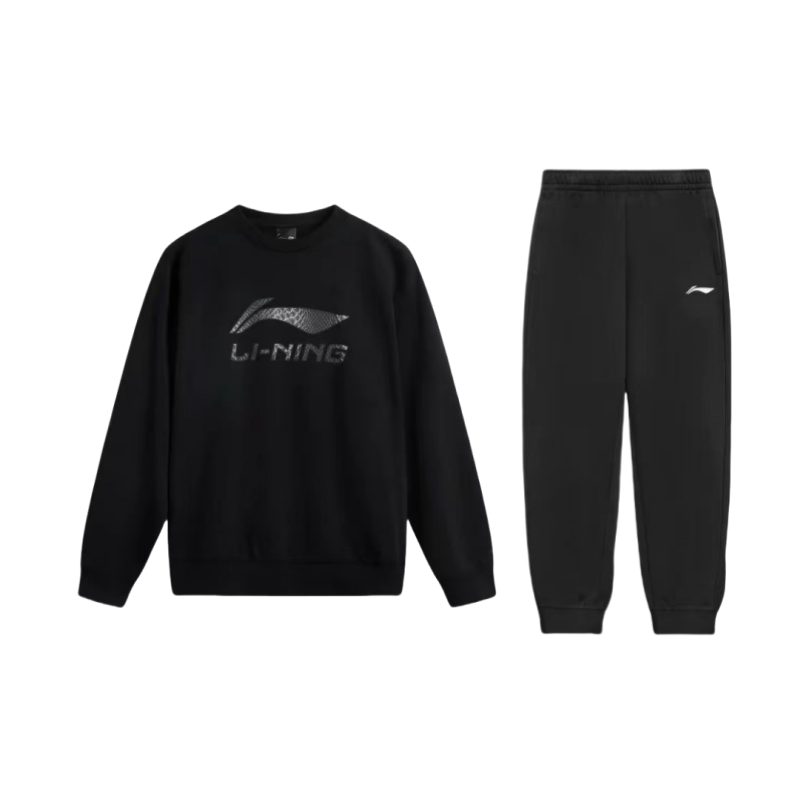 Li Ning Casual Sportswear Unisex Black