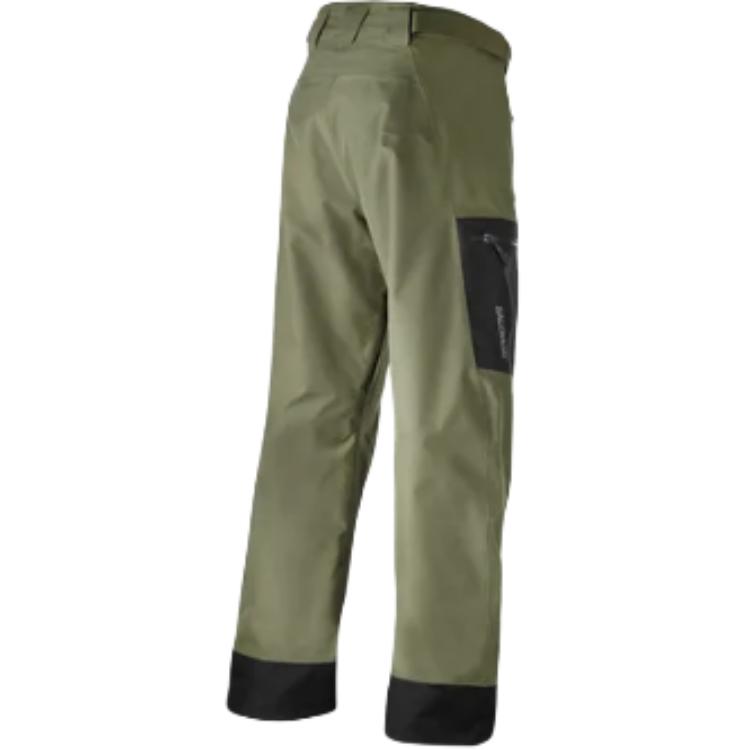 SALOMON Ski Pants Men’s Green Straight Fit