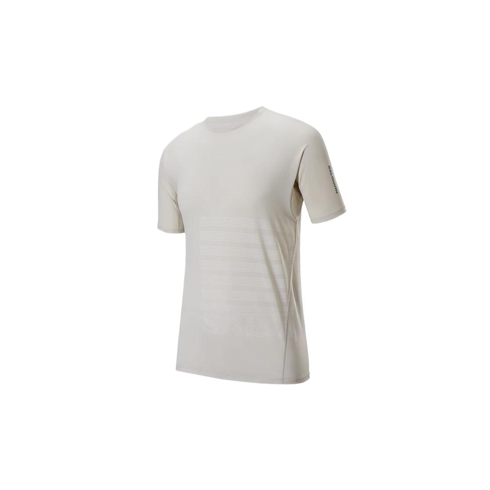 SALOMON SENSE AERO Quick Dry T Shirts Men’s Earth Gray