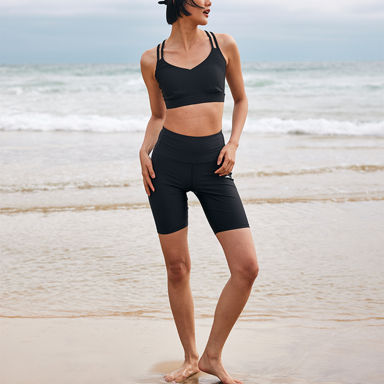 ANTA Two Piece Swimsuits Women’s Mid Length Swim Shorts