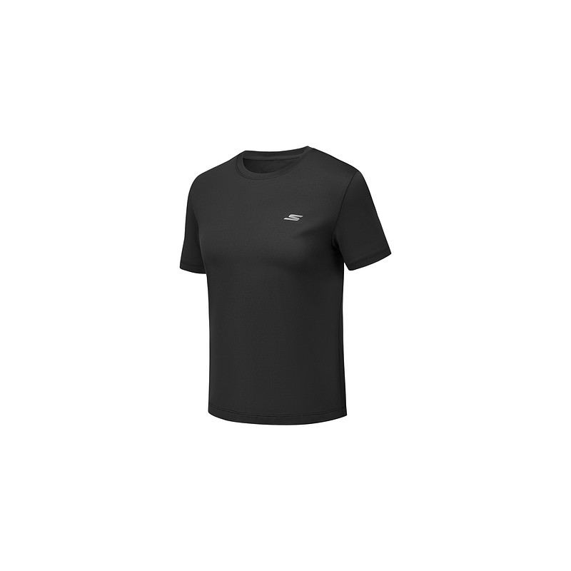 Skechers T Shirt Women's Carbon Black 0018