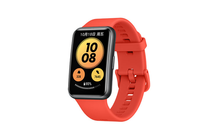 HUAWEI WATCH FIT New Real Time Blood Oxygen Monitoring NFC Supported No Call Function IPX5 Waterproof