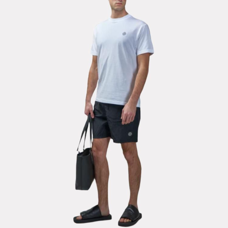 STONE ISLAND Compass Patch Swim Shorts