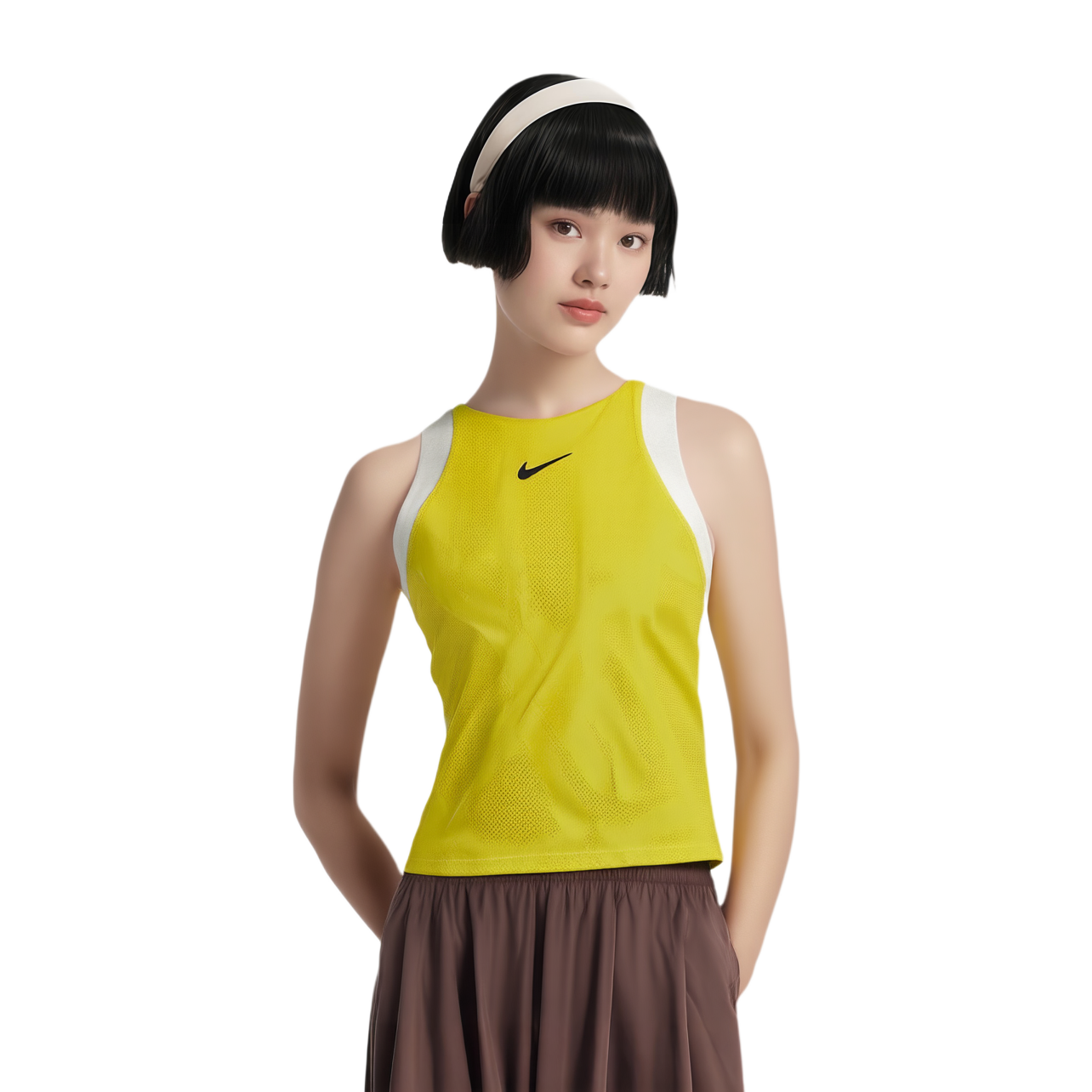 Nike SLAM Tennis Top Women’s Yellow