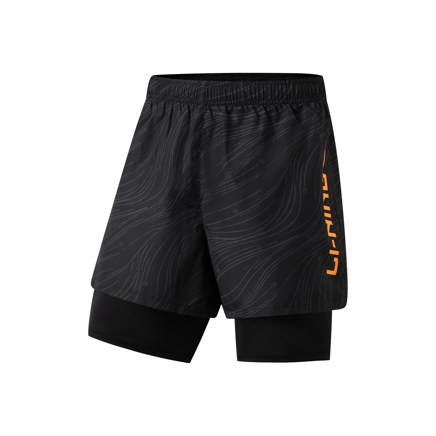 Li Ning Swim Collection Beach Shorts Men’s Black