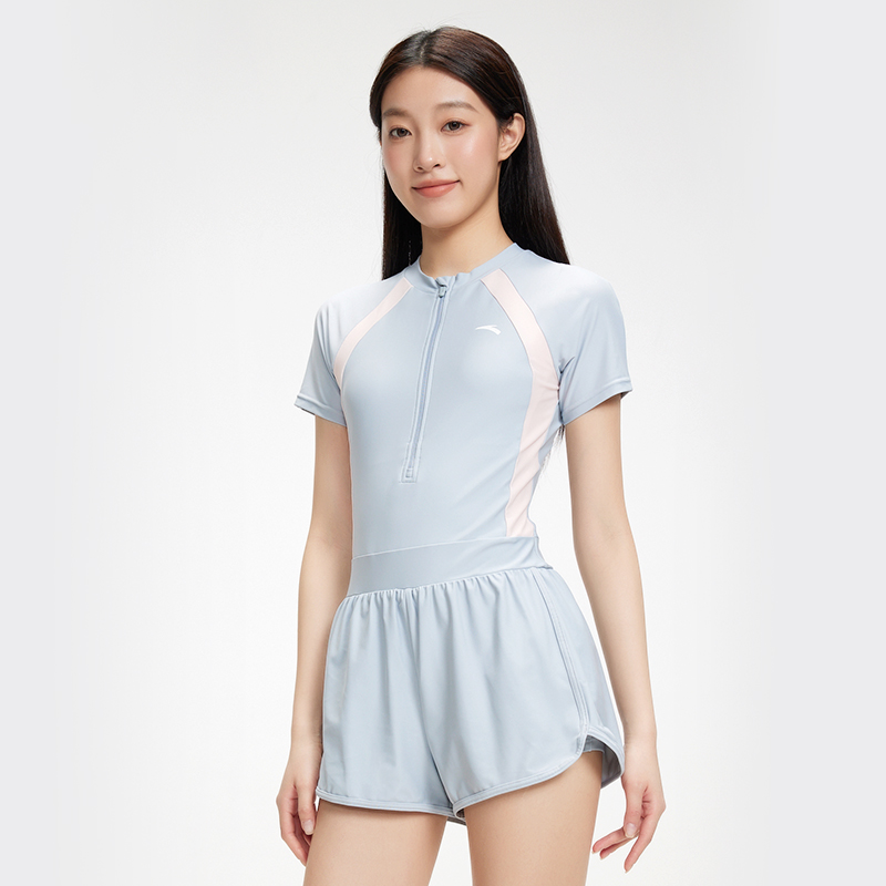 Anta One piece Swimsuit Women’s Gray
