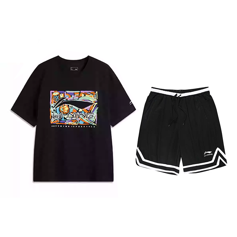 Li Ning Casual Sportswear Unisex Black