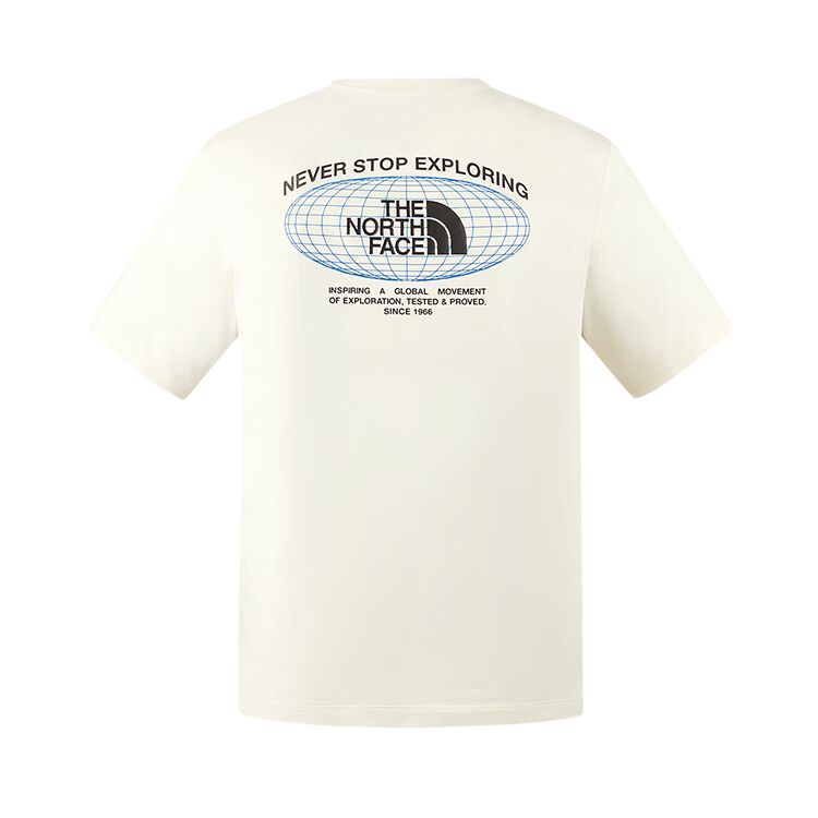 THE NORTH FACE Quick Dry T Shirts Men's Dune White