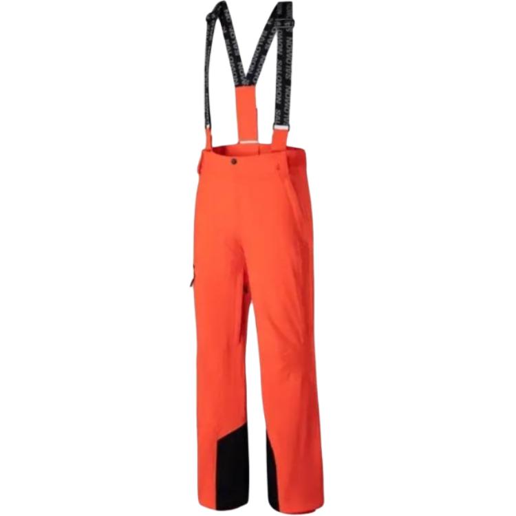 SALOMON BRILLIANT FW24 Ski Pants Men’s Tomato Red