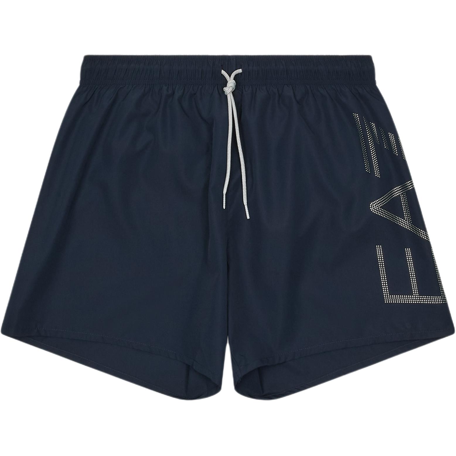 Emporio Armani logo-detail drawstring swim shorts