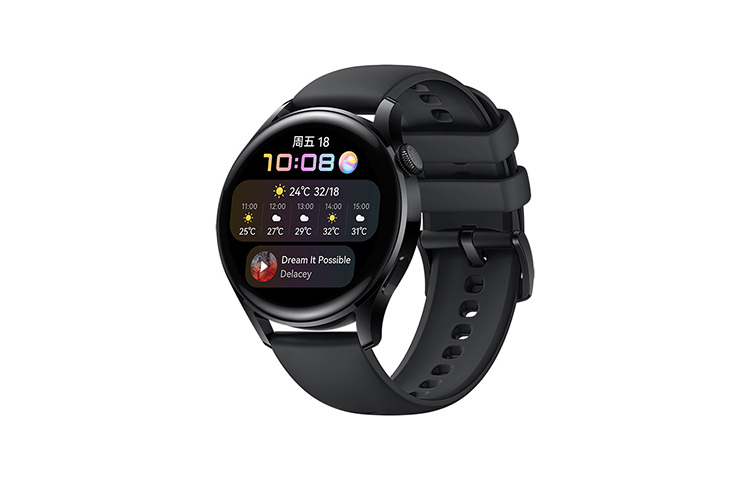 HUAWEI Watch 3 Manual Blood Oxygen Monitoring NFC Supported IPX5 Waterproof Wireless Charging Smart Watches