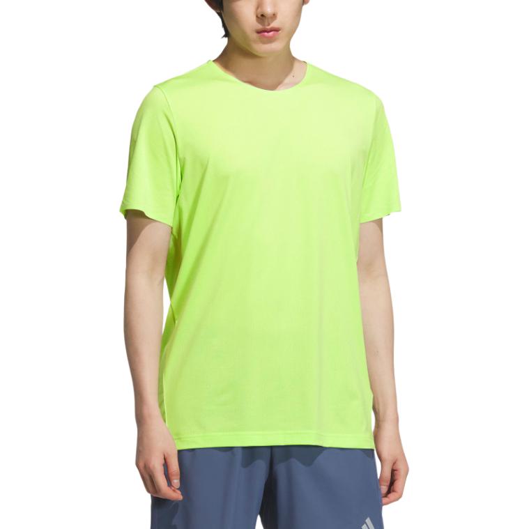 Adidas Climacool Running T Shirt Men’s Bright Lemon/Dark Silver Gray