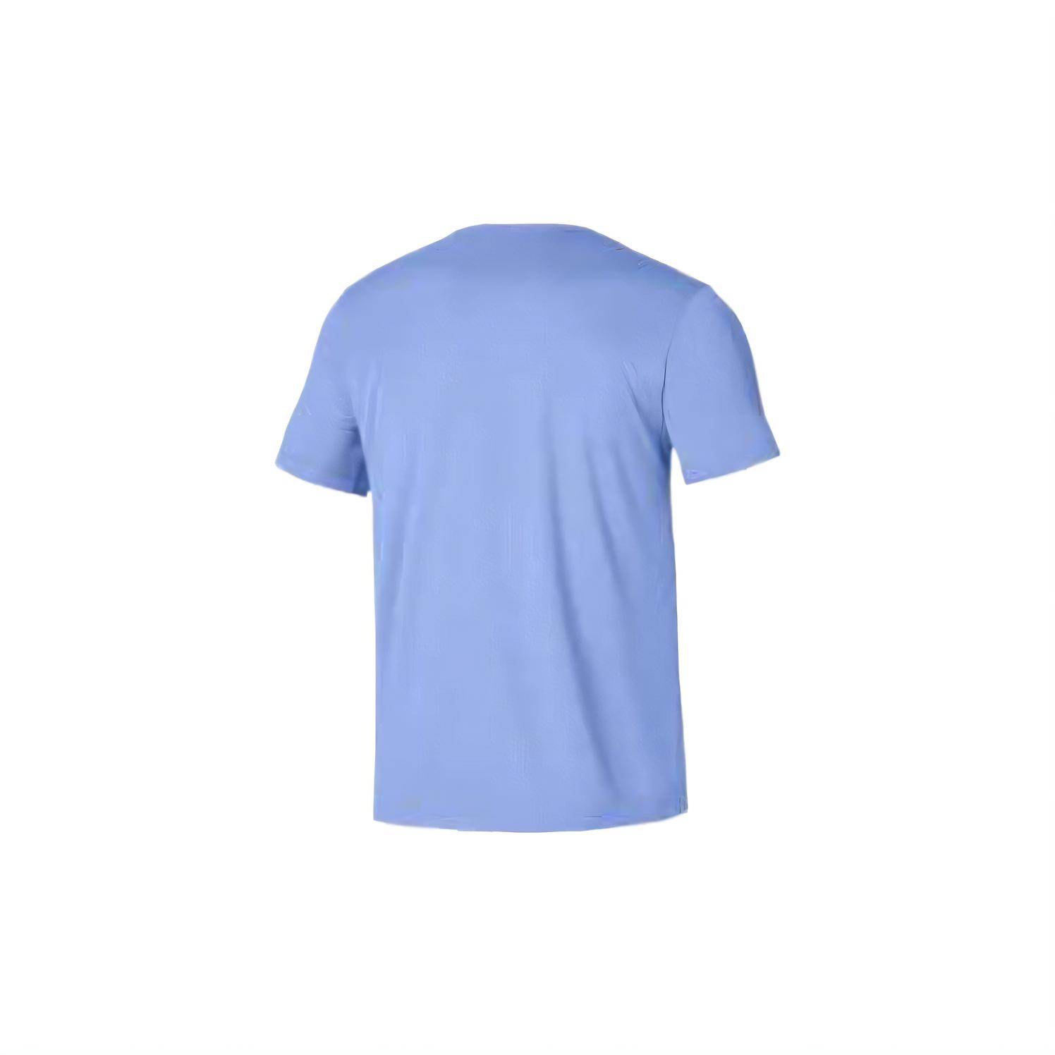 Skechers Basic Sports Collection SS23 T Shirt Men’s Persian Sapphire Blue