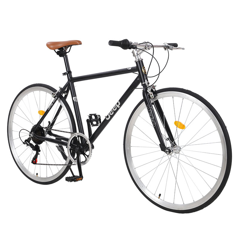 Jeep High Carbon Steel Caliper Brake Road Bikes Commute Adults