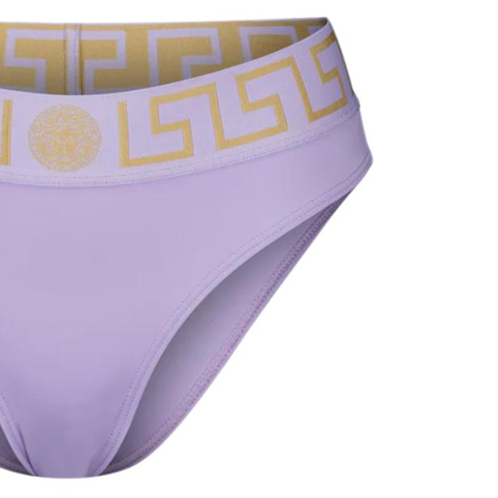Versace Greca-Border Swimsuit Bottoms