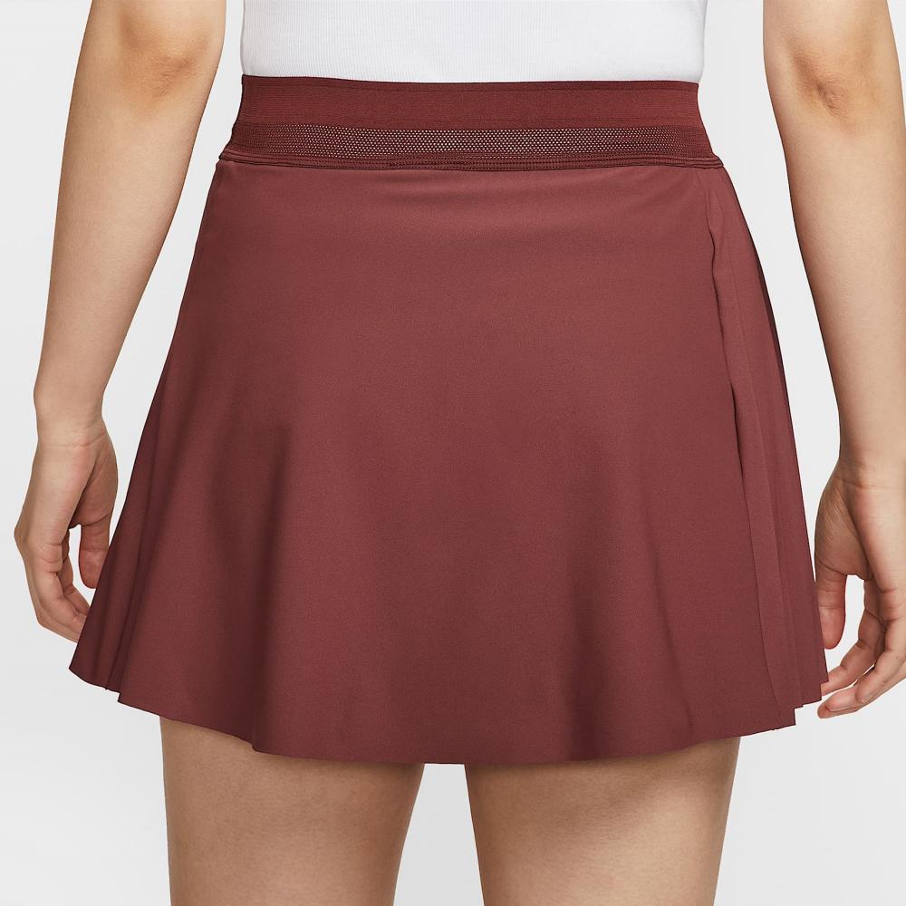 Nike Court SlamDri Fit SS25 Casual Short Skirts Women’s Dark Team Red/Dark Red/White Color