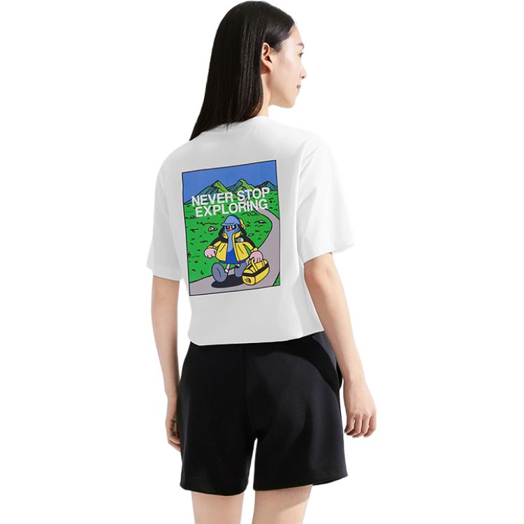 THE NORTH FACE x TDC Quick Dry T Shirts Unisex Snow Peak White