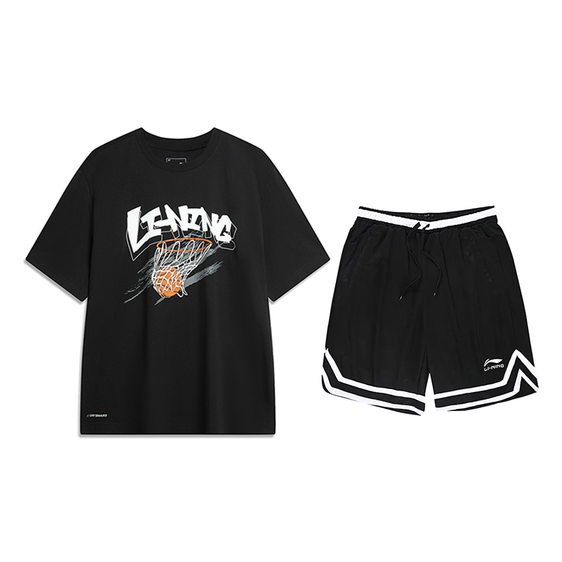 Li Ning Casual Sportswear Unisex Black
