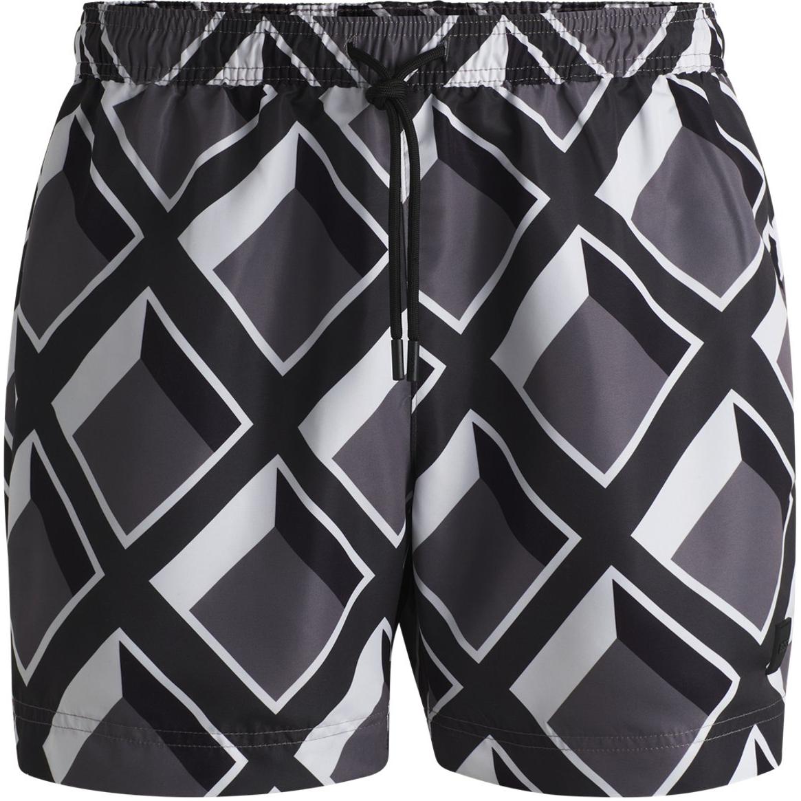 HUGO BOSS SS25 Beach Shorts Men’s Dark Gray