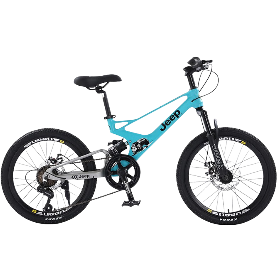 Jeep Mountain Bike Magnesium Alloy Variable Speed Kids' Star Road 20 Inches Suitable Height 1.25m 1.5m 7 Speed