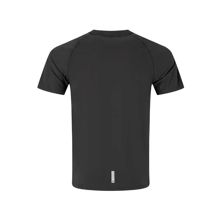 ASICS Running T Shirts Men’s Black Moderate