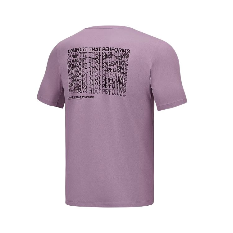 Skechers GODRI T Shirt Men’s Ripe Grape Purple
