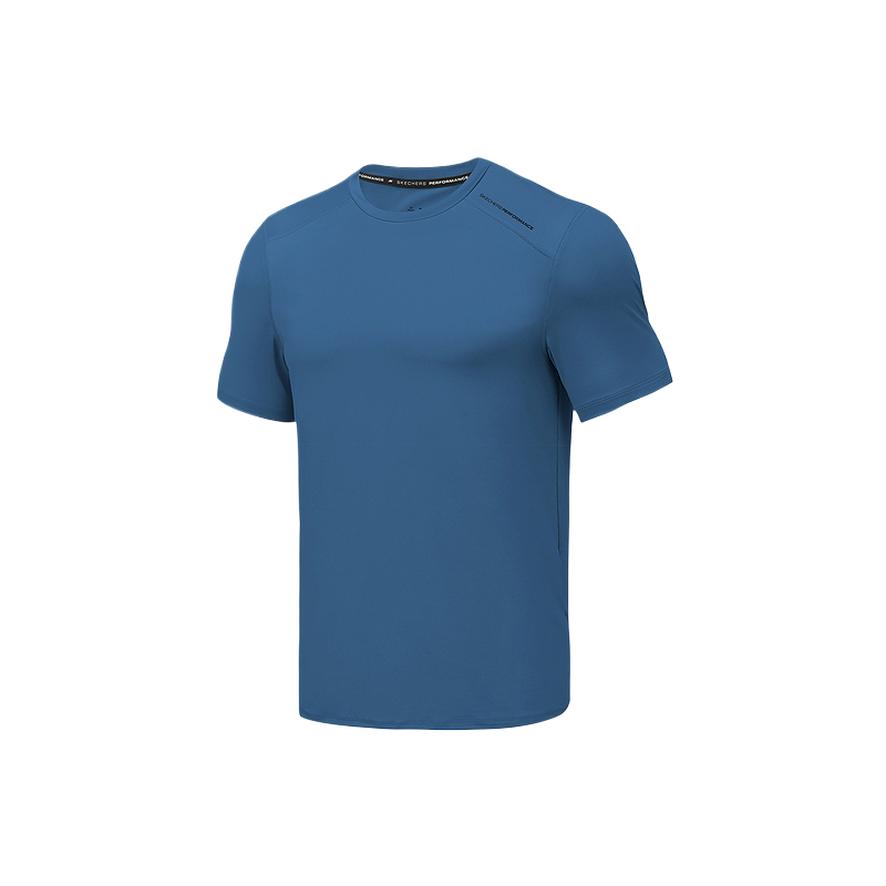 Skechers Basic Sports Collection T Shirt Men’s Deep Sea Blue