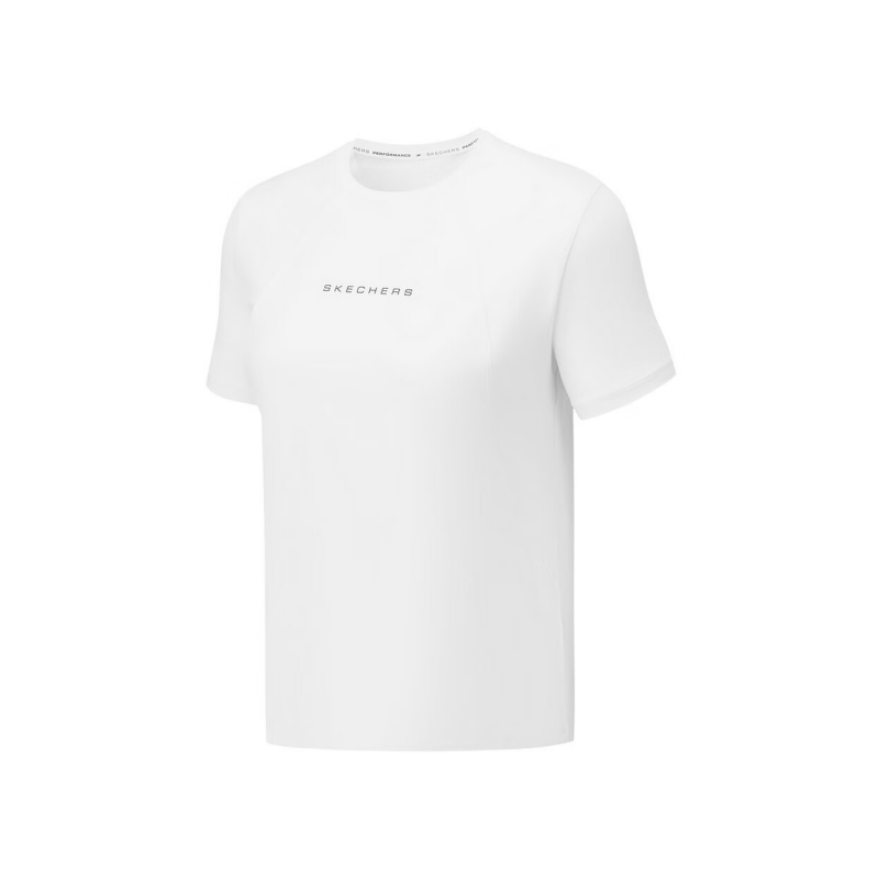 Skechers Comfortable Sports Collection T Shirt Women's Bright White 0019