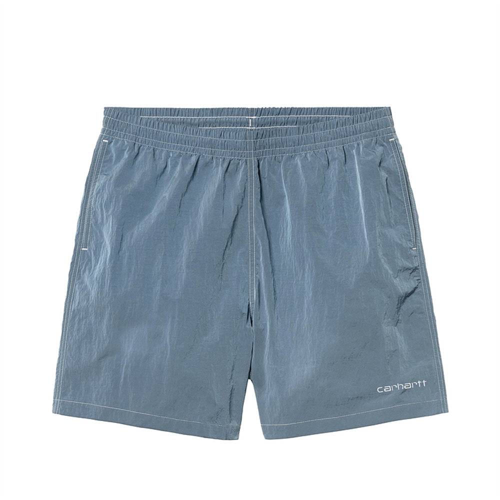 Carhartt Wip logo-embroidery swim shorts