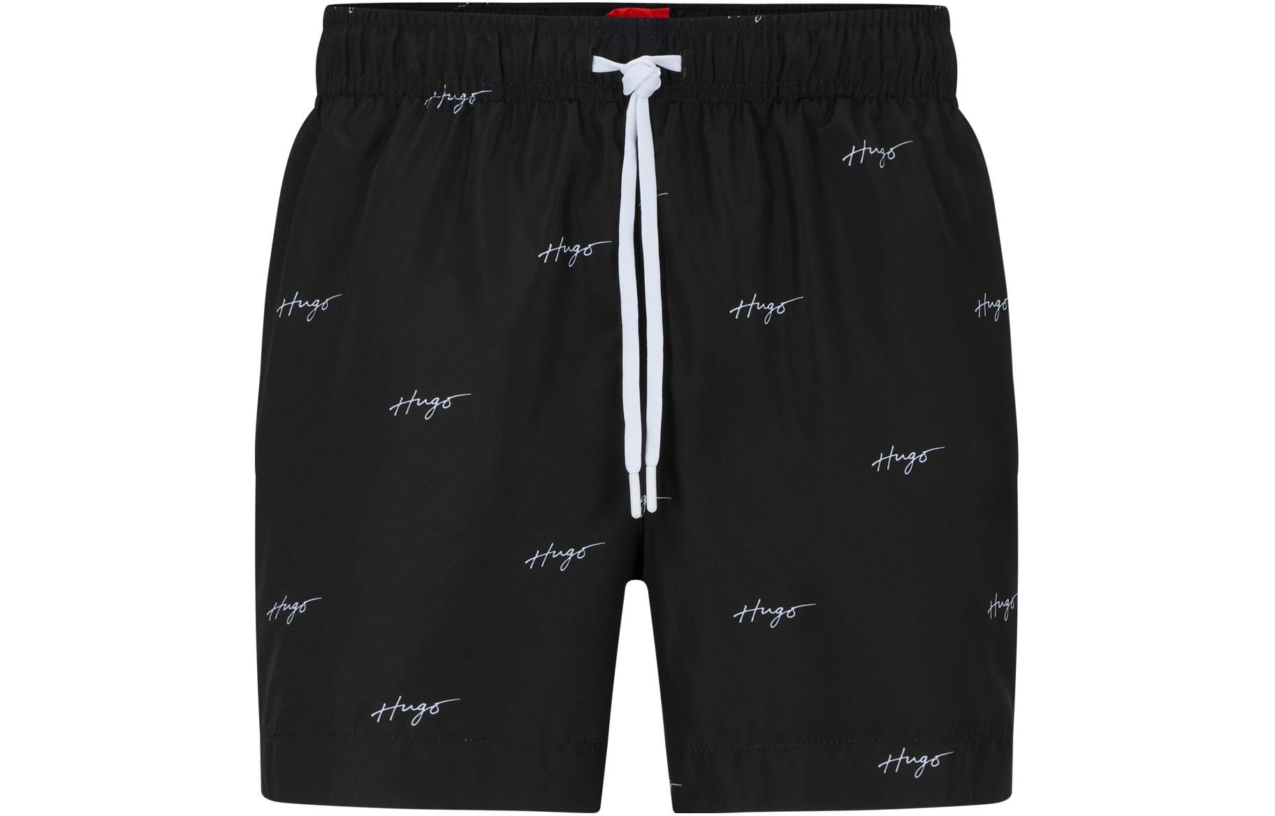 HUGO BOSS SS23 Beach Shorts Men's Black