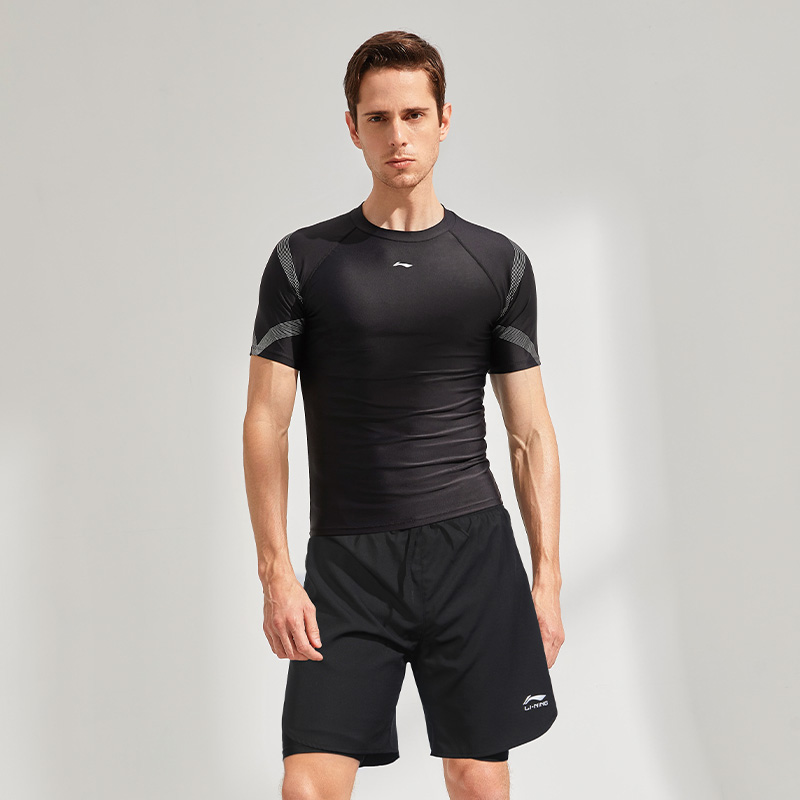 Li Ning Swimming Shorts Unisex Black
