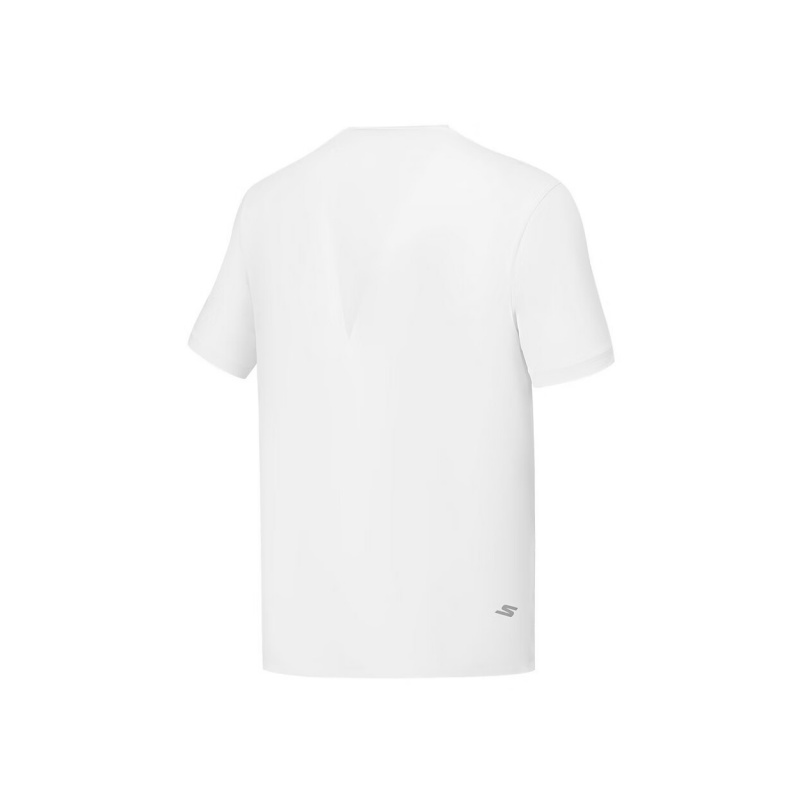 Skechers Comfortable Sports Collection T Shirt Women’s Bright White 0019