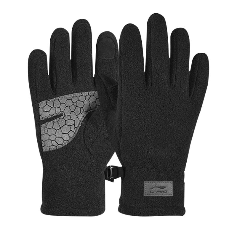 Li Ning Cold Resistant Abrasion Resistant Thermal Fleece Lined Riding Equipment Winter Unisex