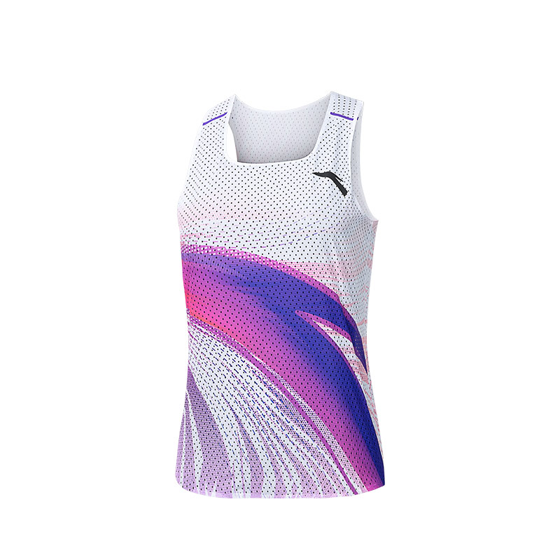 Anta Running Tank Top Women’s Palace Purple/All Over Print