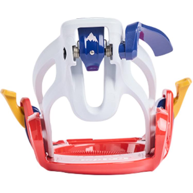 BURTON 24/25 STEP On GROM Ski Bindings Kids’ Red Blue White