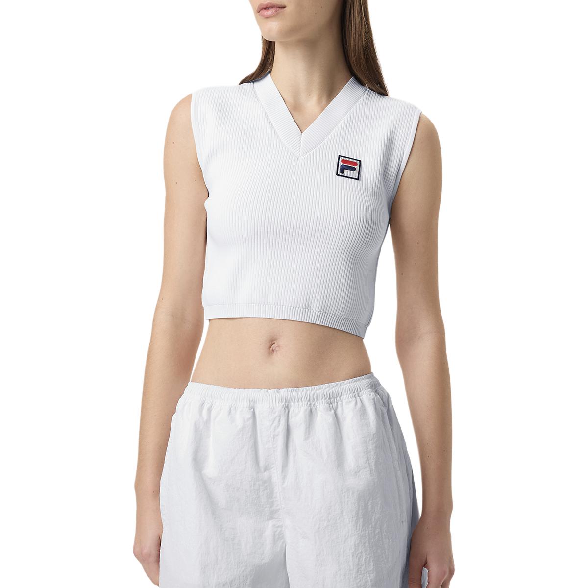 FILA x Hailey Tennis Top Women’s White
