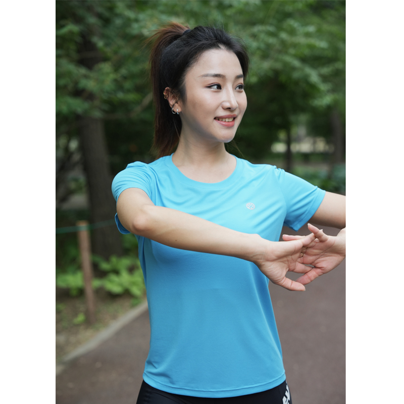 BMAI Running T Shirt Women’s Bondi Blue