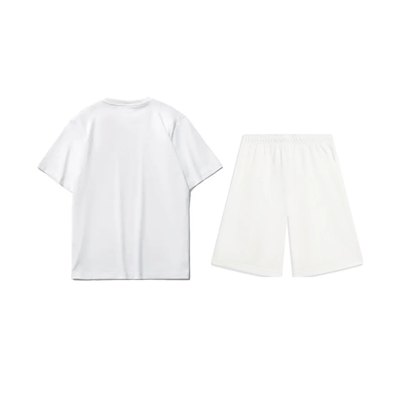 Li Ning Casual Sportswear Unisex White+White