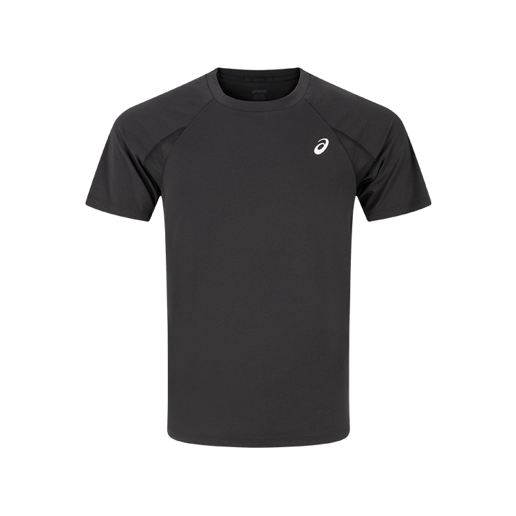 ASICS Running T Shirts Men’s Black Moderate