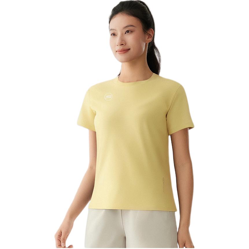 Skechers GODRI Quick Dry T Shirts Women’s Light Banana Yellow